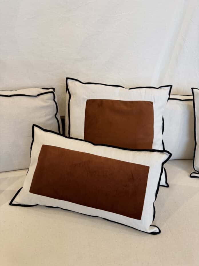 Housse coussin Roma - Terracotta